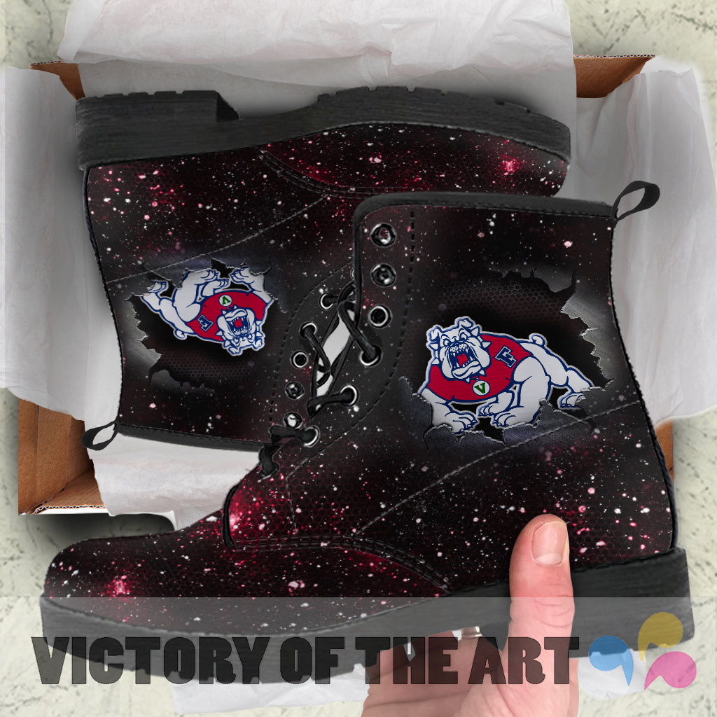 Art Scratch Mystery Fresno State Bulldogs Boots