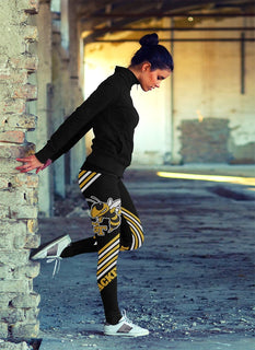 The Beautiful Attractive Georgia Tech Yellow Jackets Leggings
