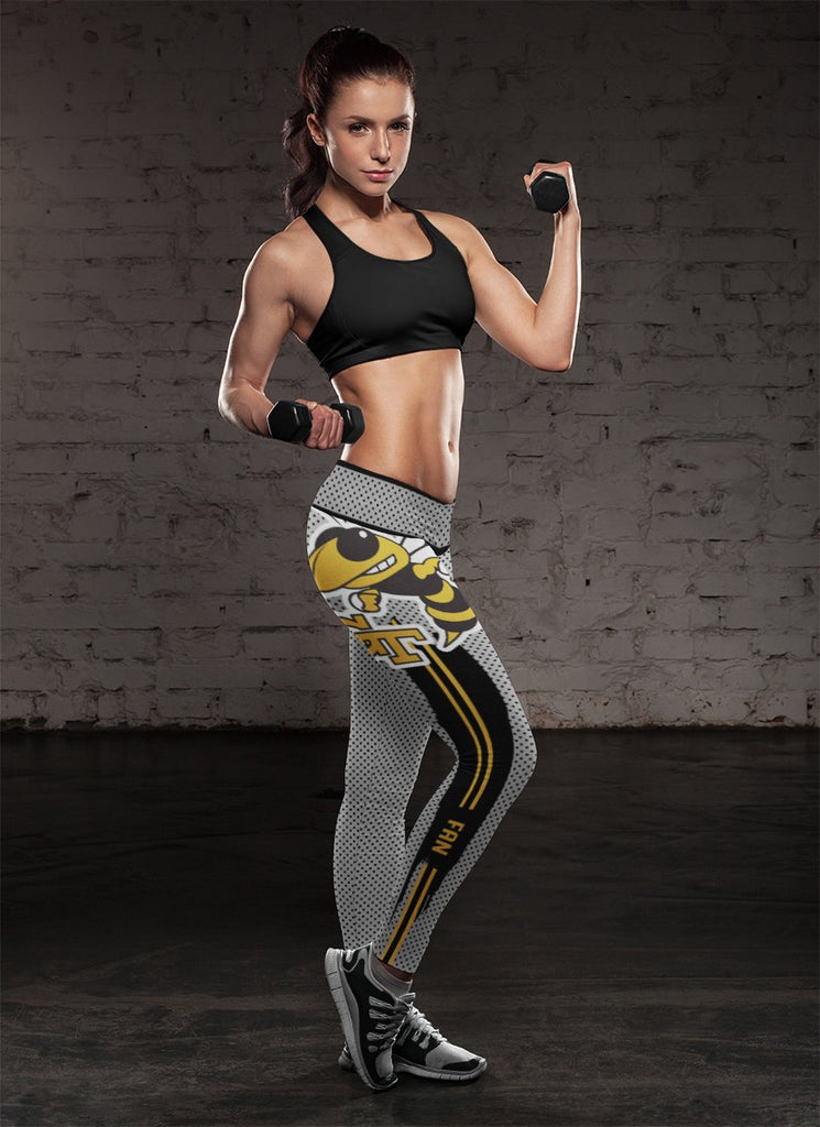 Charming Lovely Fashion Georgia Tech Yellow Jackets Leggings