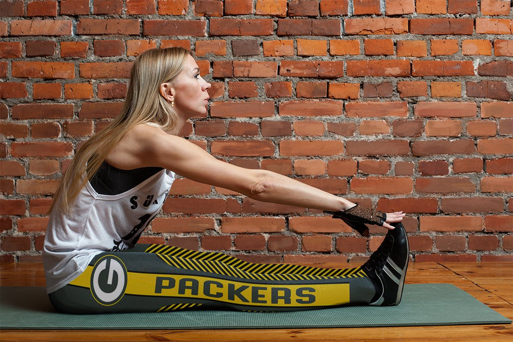 Colorful Gorgeous Fitting Fabulous Green Bay Packers Leggings