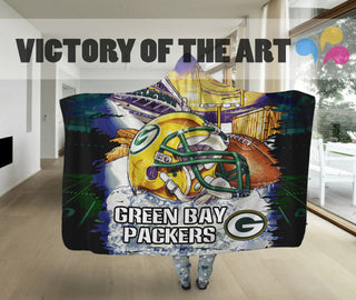 Special Edition Green Bay Packers Home Field Advantage Hooded Blanket
