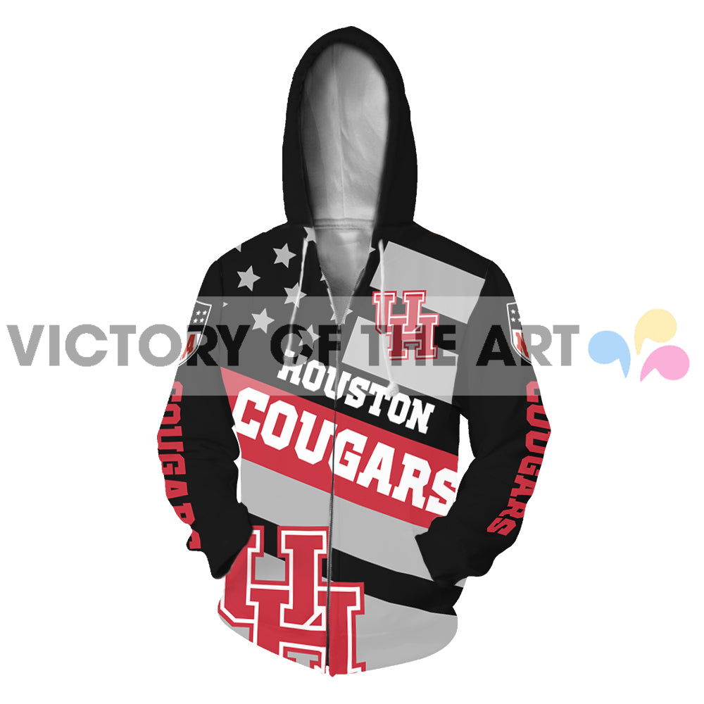 American Stars Proud Of Houston Cougars Hoodie