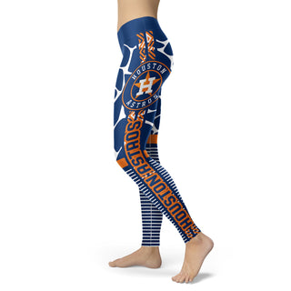 Awesome Light Attractive Houston Astros Leggings