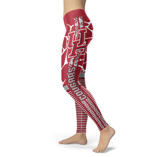 Awesome Light Attractive Houston Cougars Leggings
