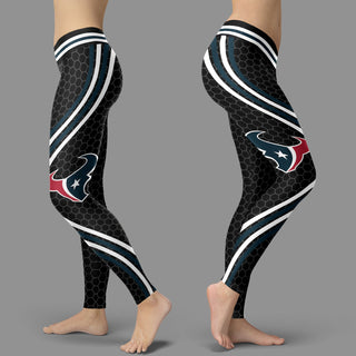 Black Curve Houston Texans Leggings