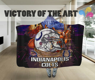 Special Edition Indianapolis Colts Home Field Advantage Hooded Blanket