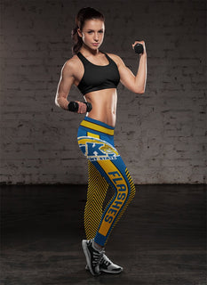 Colorful Gorgeous Fitting Fabulous Kent State Golden Flashes Leggings