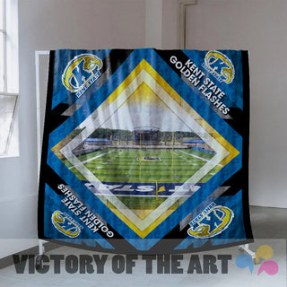 Pro Kent State Golden Flashes Stadium Quilt For Fan