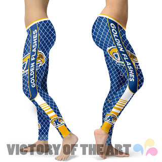 Amazing Line Circle Stylish Fashion Kent State Golden Flashes Leggings