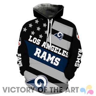 American Stars Proud Of Los Angeles Rams Hoodie