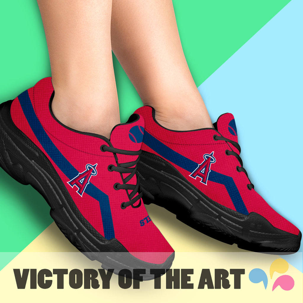 Edition Chunky Sneakers With Pro Los Angeles Angels Shoes
