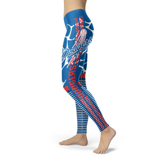 Awesome Light Attractive Los Angeles Dodgers Leggings