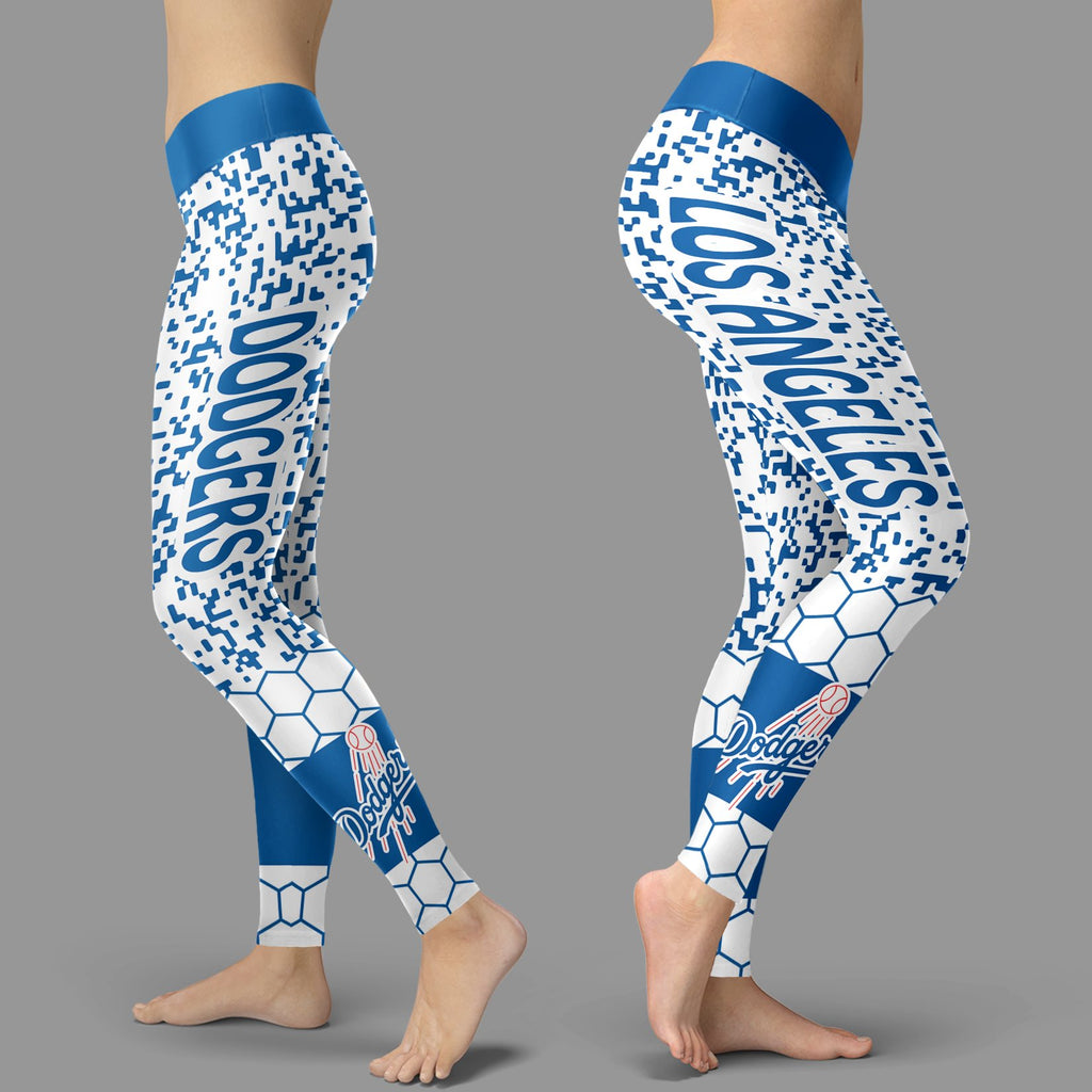 Incredible Patterns Luxury Los Angeles Dodgers Leggings