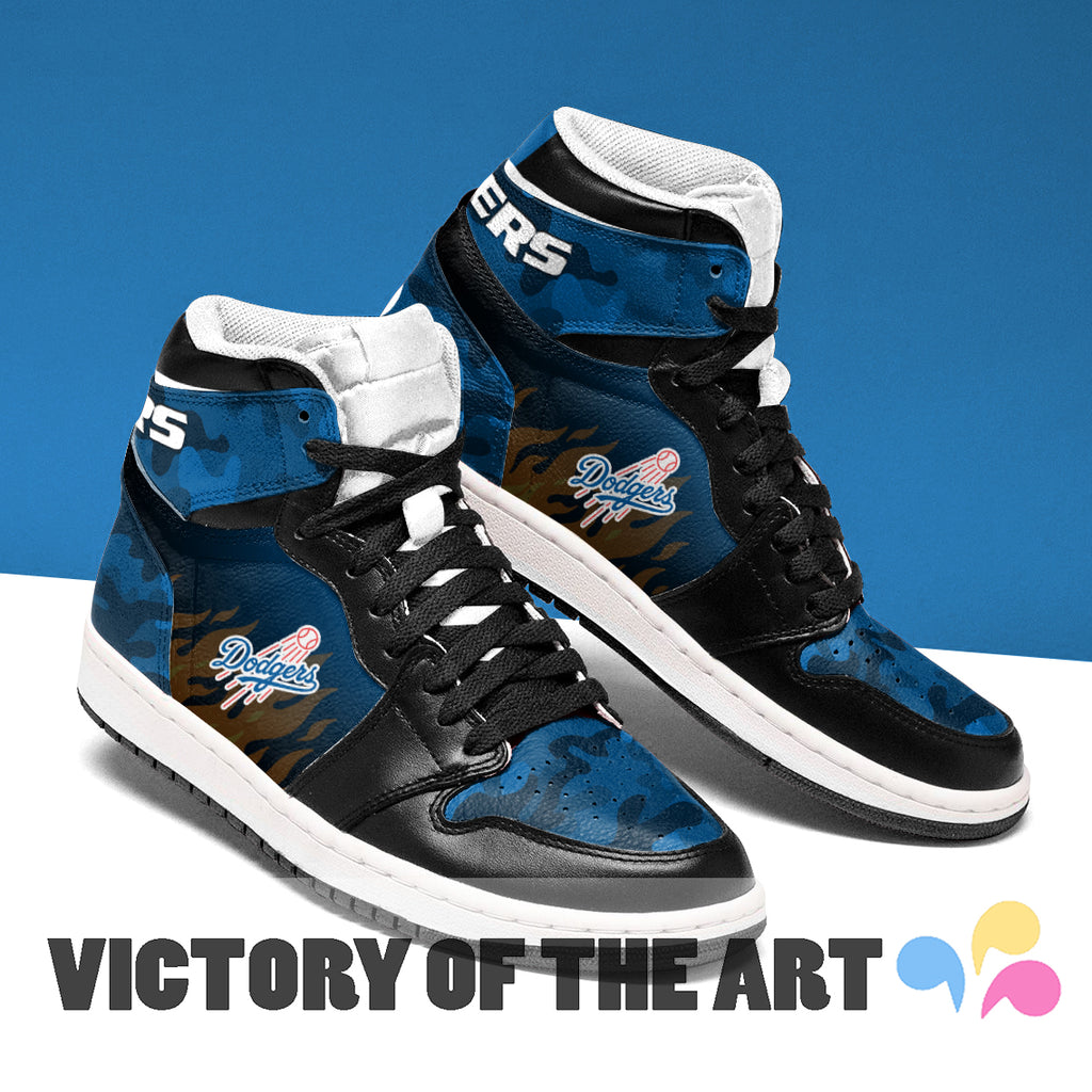 Pro Shop Camo Logo Los Angeles Dodgers Jordan Sneakers