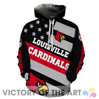 American Stars Proud Of Louisville Cardinals Hoodie