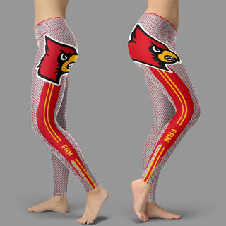 Charming Lovely Fashion Louisville Cardinals Leggings