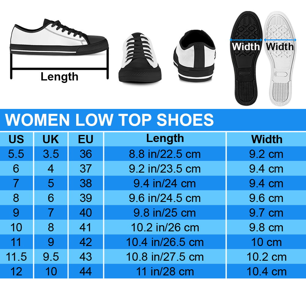 Simple Design Vertical Stripes Arizona Cardinals Low Top Shoes