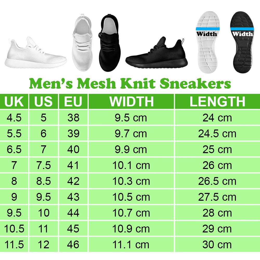 Colorful React Baltimore Ravens Mesh Knit Sneakers