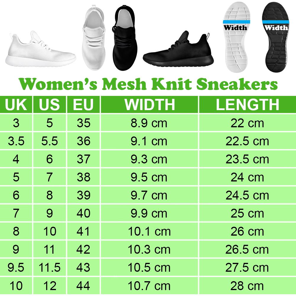 Colorful React Denver Broncos Mesh Knit Sneakers