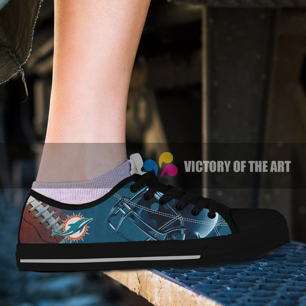Artistic Pro Miami Dolphins Low Top Shoes