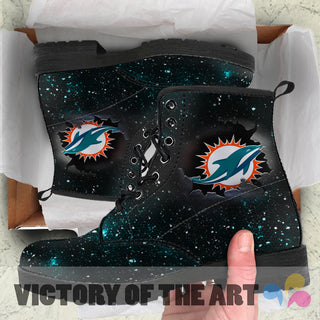 Art Scratch Mystery Miami Dolphins Boots