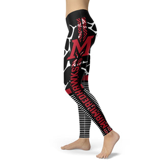 Awesome Light Attractive Miami RedHawks Leggings