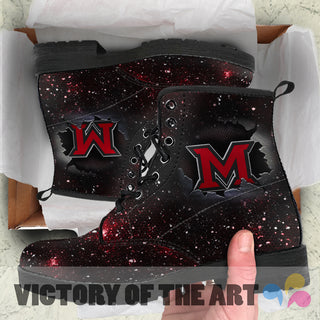 Art Scratch Mystery Miami RedHawks Boots