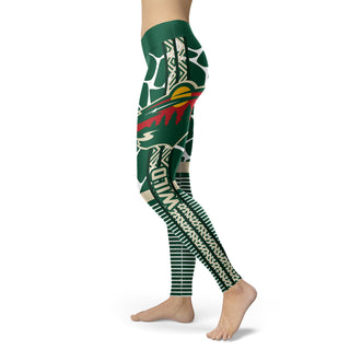 Awesome Light Attractive Minnesota Wild Leggings