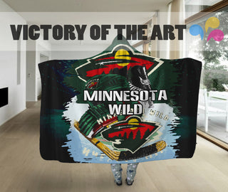 Special Edition Minnesota Wild Home Field Advantage Hooded Blanket