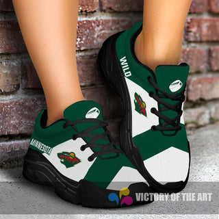 Pro Shop Logo Minnesota Wild Chunky Sneakers