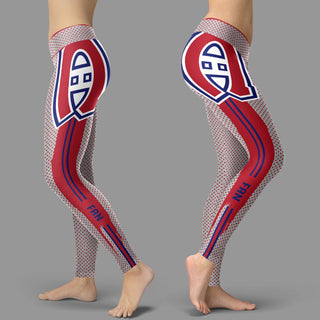 Charming Lovely Fashion Montreal Canadiens Leggings
