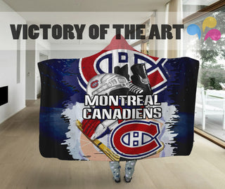 Special Edition Montreal Canadiens Home Field Advantage Hooded Blanket