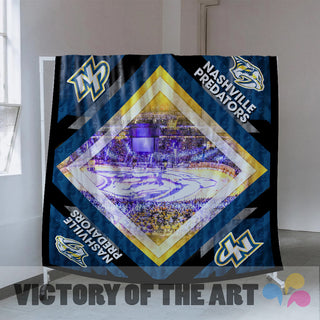 Pro Nashville Predators Stadium Quilt For Fan