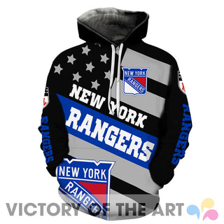 American Stars Proud Of New York Rangers Hoodie