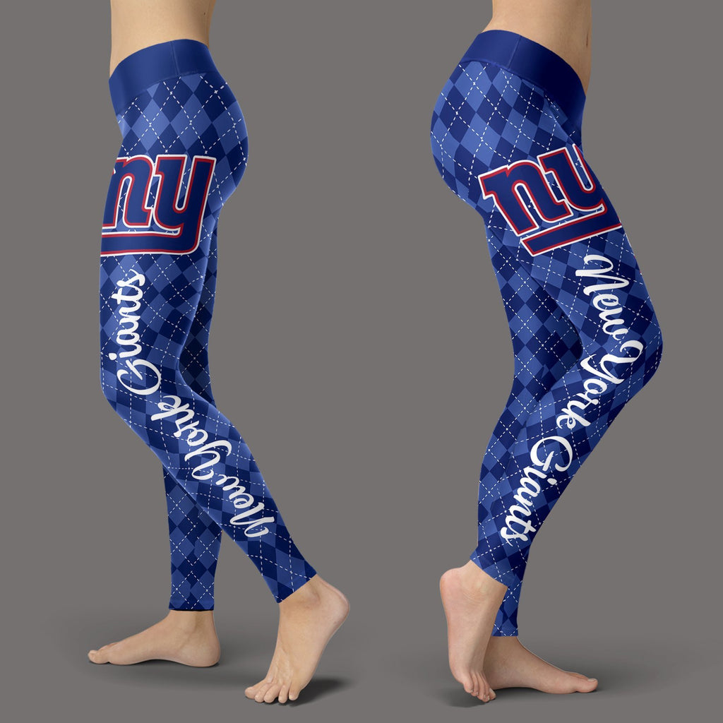 Cosy Seamless Colorful New York Giants Leggings