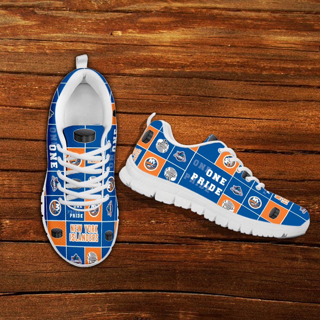 Awesome Pride Flag New York Islanders Sneakers