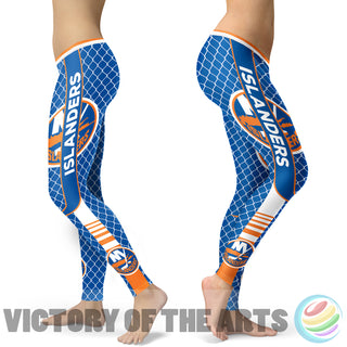 Amazing Line Circle Stylish Fashion New York Islanders Leggings