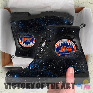 Art Scratch Mystery New York Mets Boots