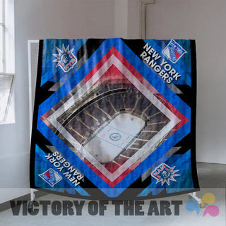 Pro New York Rangers Stadium Quilt For Fan