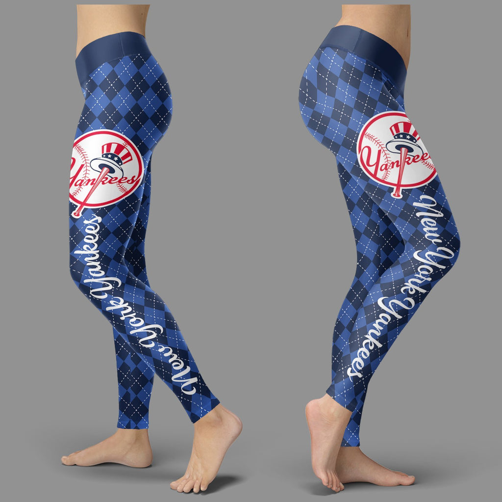 Cosy Seamless Colorful New York Yankees Leggings