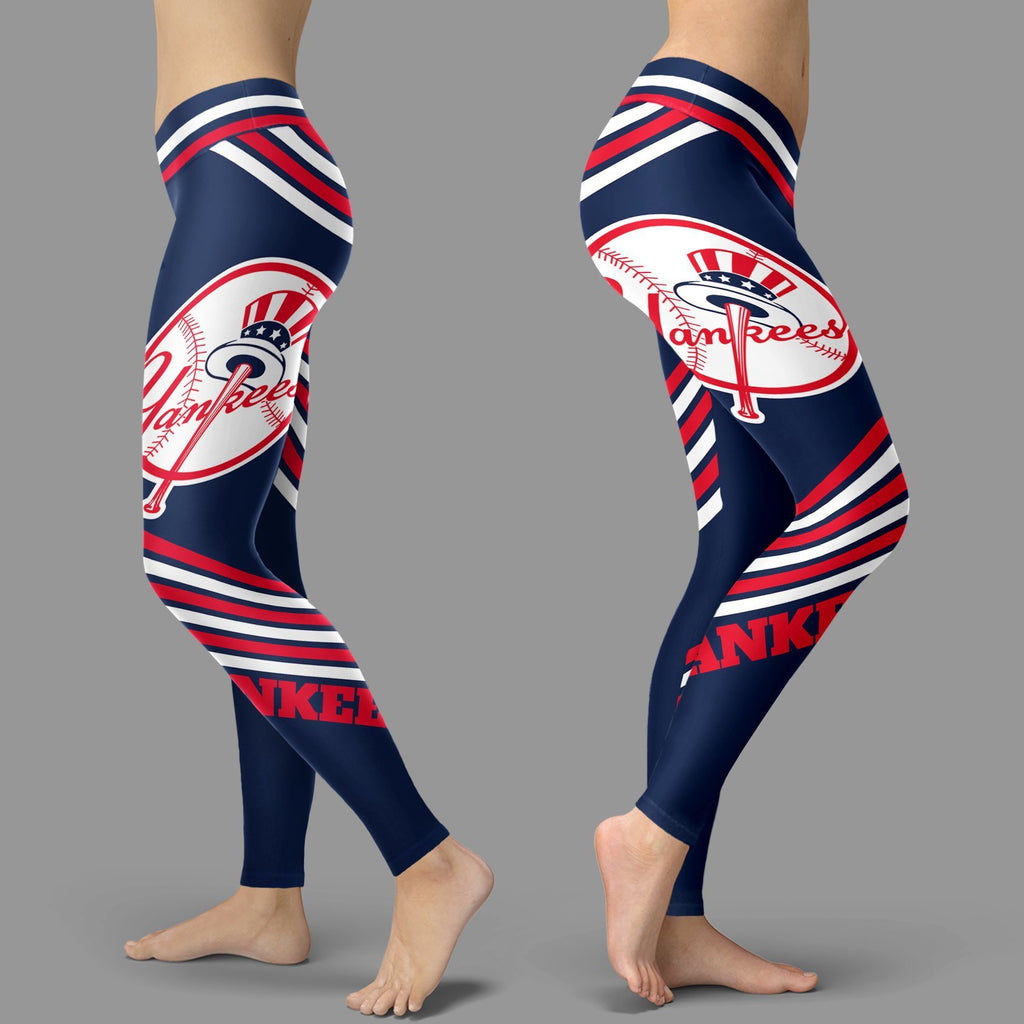 The Beautiful Attractive New York Yankees Leggings