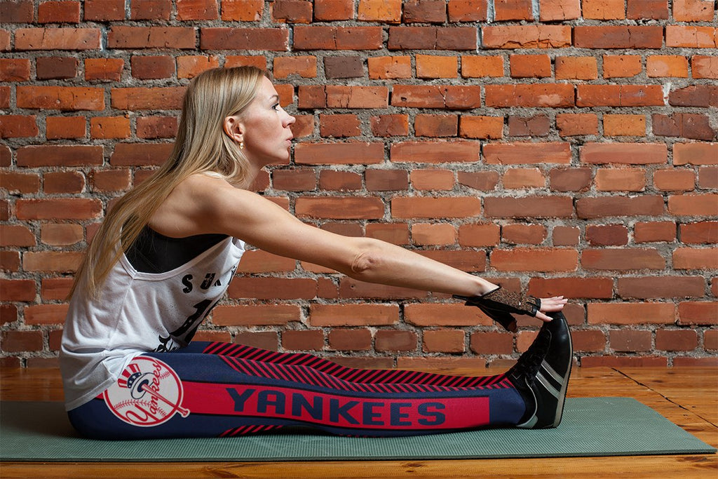 Colorful Gorgeous Fitting Fabulous New York Yankees Leggings