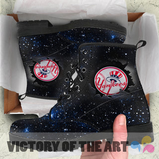 Art Scratch Mystery New York Yankees Boots