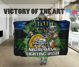 Special Edition Notre Dame Fighting Irish Home Field Advantage Hooded Blanket