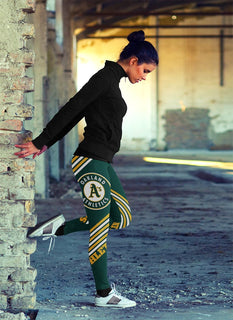 The Beautiful Attractive Oakland Athletics Leggings