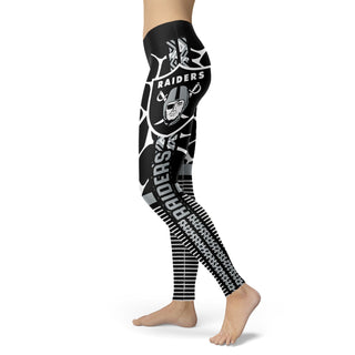 Awesome Light Attractive Oakland Raiders Leggings