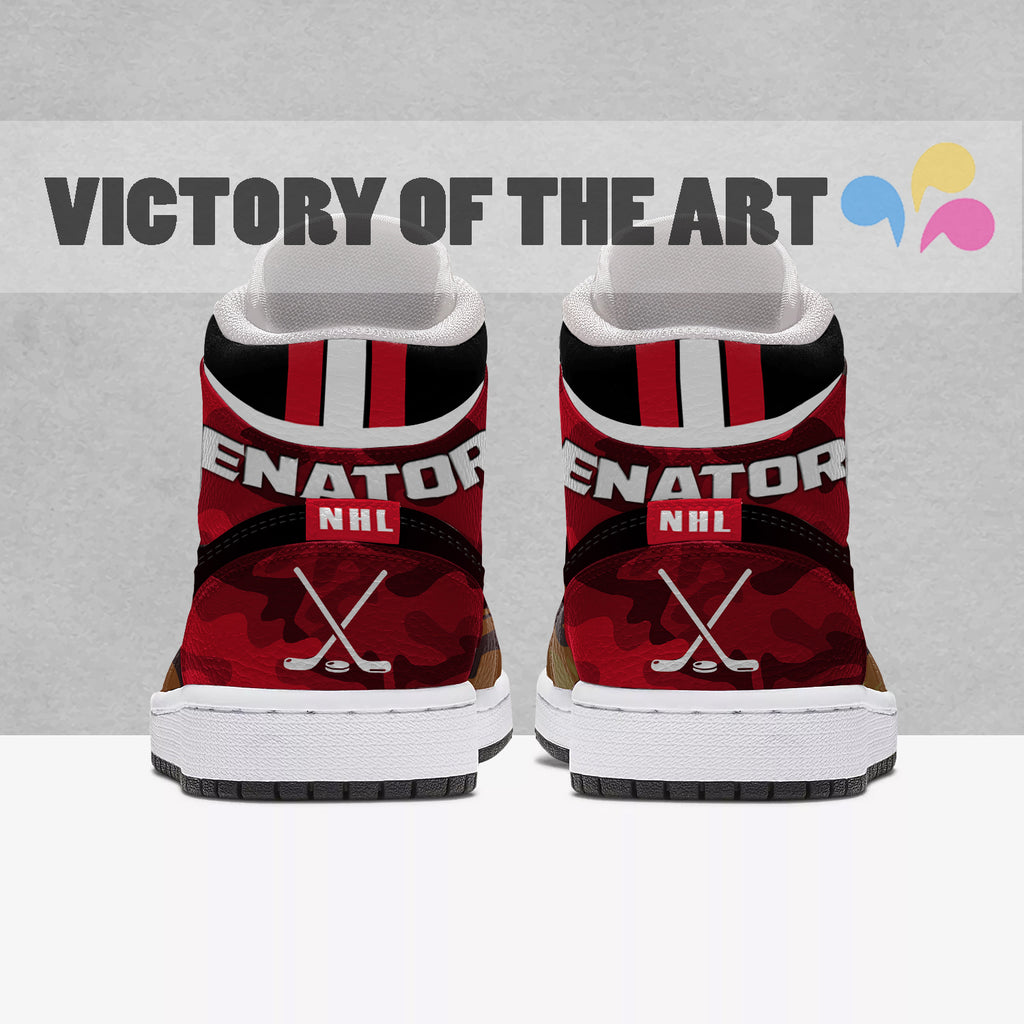 Pro Shop Camo Logo Ottawa Senators Jordan Sneakers