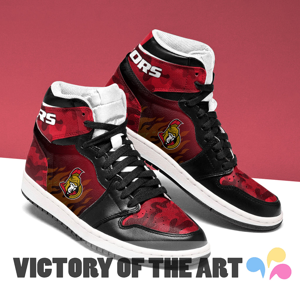 Pro Shop Camo Logo Ottawa Senators Jordan Sneakers