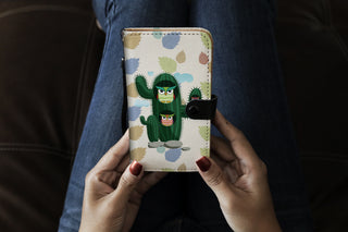 Owl Cactus Wallet Phone Cases