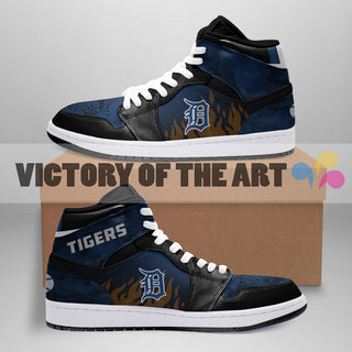 Pro Shop Camo Logo Detroit Tigers Jordan Sneakers